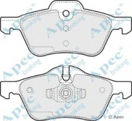 Комплект тормозных колодок APEC braking PAD1257