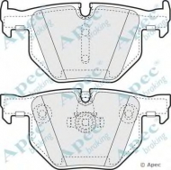 Комплект тормозных колодок APEC braking PAD1344