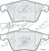 Комплект тормозных колодок APEC braking PAD1355