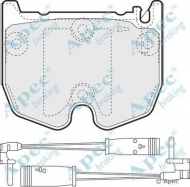 Комплект тормозных колодок APEC braking PAD1397