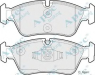 Комплект тормозных колодок APEC braking PAD1464