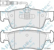 Комплект тормозных колодок APEC braking PAD1484