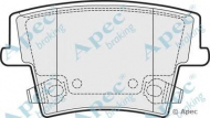 Комплект тормозных колодок APEC braking PAD1485