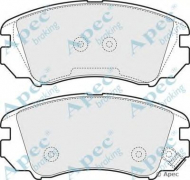 Комплект тормозных колодок APEC braking PAD1553