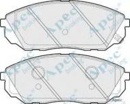 Комплект тормозных колодок APEC braking PAD1556