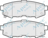 Комплект тормозных колодок APEC braking PAD1603