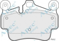 Комплект тормозных колодок APEC braking PAD1634