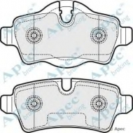Комплект тормозных колодок APEC braking PAD1648