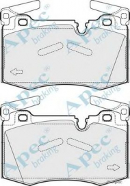 Комплект тормозных колодок APEC braking PAD1683