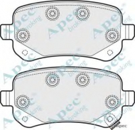 Комплект тормозных колодок APEC braking PAD1701