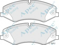 Комплект тормозных колодок APEC braking PAD1730