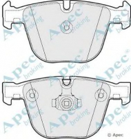 Комплект тормозных колодок APEC braking PAD1732