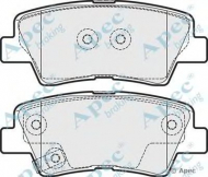 Комплект тормозных колодок APEC braking PAD1754