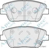 Комплект тормозных колодок APEC braking PAD1755
