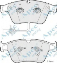 Комплект тормозных колодок APEC braking PAD1765