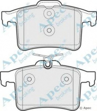 Комплект тормозных колодок APEC braking PAD1768