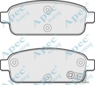 Комплект тормозных колодок APEC braking PAD1773