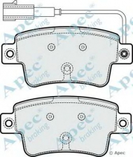 Комплект тормозных колодок APEC braking PAD1776