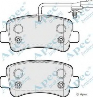 Комплект тормозных колодок APEC braking PAD1781