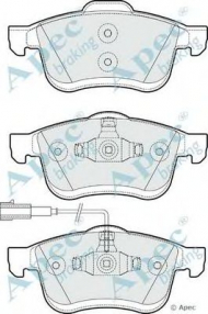 Комплект тормозных колодок APEC braking PAD1793