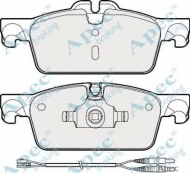 Комплект тормозных колодок APEC braking PAD1806