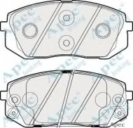 Комплект тормозных колодок APEC braking PAD1860
