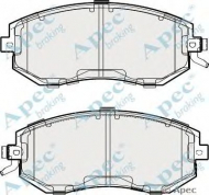 Комплект тормозных колодок APEC braking PAD1868