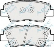 Комплект тормозных колодок APEC braking PAD1870