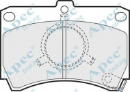 Комплект тормозных колодок APEC braking PAD507
