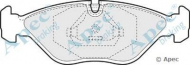 Комплект тормозных колодок APEC braking PAD651