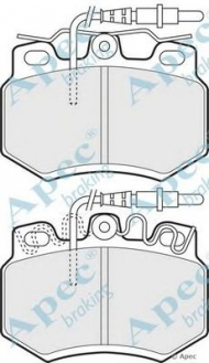 Комплект тормозных колодок APEC braking PAD828