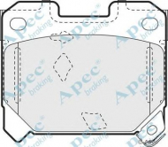 Комплект тормозных колодок APEC braking PAD866