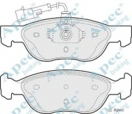 Комплект тормозных колодок APEC braking PAD893