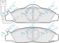 Комплект тормозных колодок APEC braking PAD957