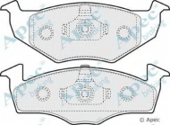 Комплект тормозных колодок APEC braking PAD974
