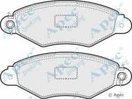 Комплект тормозных колодок APEC braking PAD976