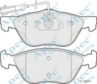 Комплект тормозных колодок APEC braking PAD987