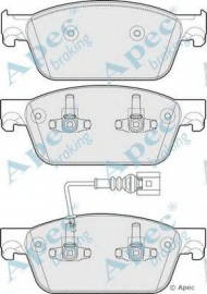 Комплект тормозных колодок APEC braking PAD1782