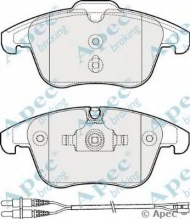 Комплект тормозных колодок APEC braking PAD1824