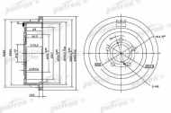 Тормозный барабан PATRON PDR1003