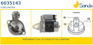 Стартер SANDO 6035143