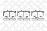 Комплект тормозных колодок STELLOX 326 004-SX