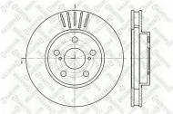 Тормозной диск STELLOX 6020-4544V-SX