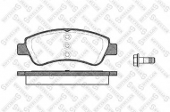 Комплект тормозных колодок STELLOX 851 020L-SX