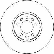 Тормозной диск HELLA PAGID 8DD 355 113-671