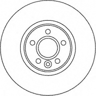 Тормозной диск HELLA PAGID 8DD 355 114-091
