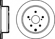 Тормозной диск HELLA PAGID 8DD 355 105-421