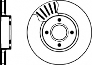 Тормозной диск HELLA PAGID 8DD 355 104-641