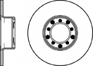 Тормозной диск HELLA PAGID 8DD 355 100-071