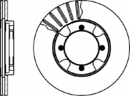 Тормозной диск HELLA PAGID 8DD 355 101-151